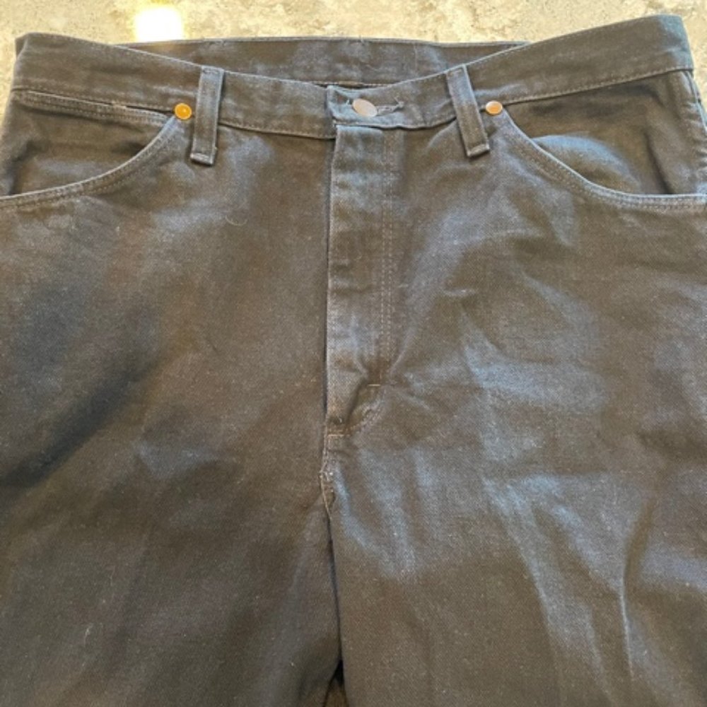 Wrangler 936WBK Black Jeans 34X36